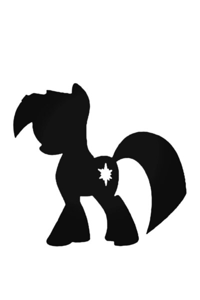 Genel Markalar My Little Pony Twilight Sparkle 1 Sticker Araba Oto Arma Duvar...