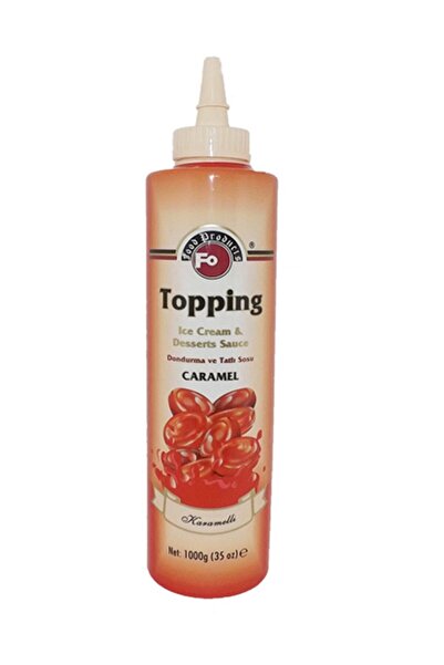 Genel Markalar Fo Topping Karamel Dondurma Sosu 1 Kg