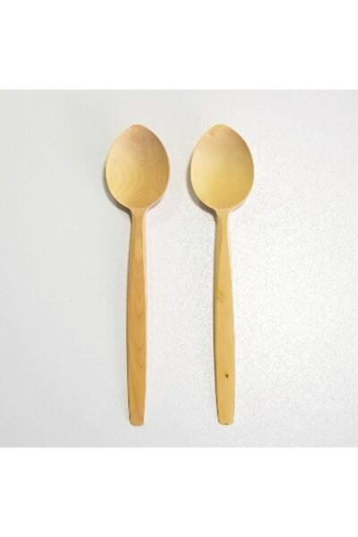 ÇINAR BUTİK HEDİYELİK Çınar Ticaret 2 Pieces Boxwood Spoon 22cm