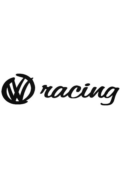 Universal Αυτοκόλλητο Vw Racing Αυτοκόλλητο Αυτοκόλλητο Τοίχου Αυτοκινήτου 20 εκ