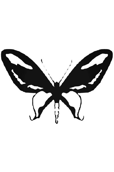 Universal Αυτοκόλλητο τοίχου Butterfly 32 Car Auto Rigging 20 cm
