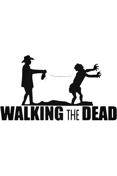 Universal Αυτοκόλλητο Walking The Dead Zombie Slave Αυτοκόλλητο Αυτοκόλλητο Αυτοκόλλητο Τοίχου Αυτοκινήτου 20cm