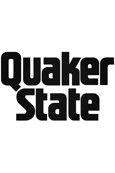 Universal Quaker State 1 Sticker Car Auto Rigging Wall Sticker 20 cm