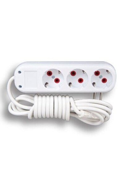 Schneider Electric Schneider Elektrik 3 Lü 5 Mt Kablolu Grup Priz