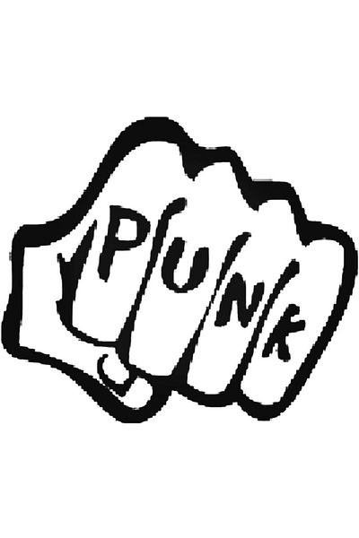 Universal Αυτοκόλλητο Punk Fist Αυτοκόλλητο Αυτοκόλλητο Τοίχου Αυτοκινήτου 20cm