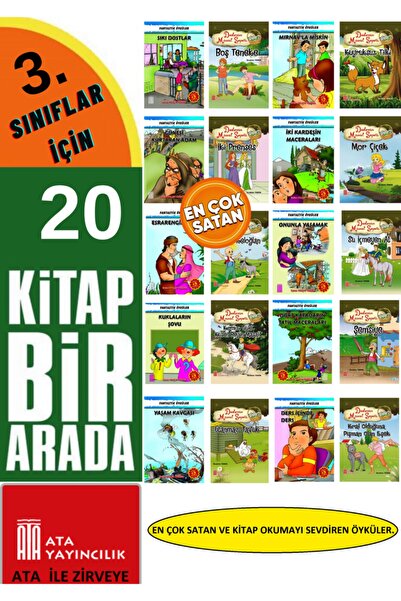 Ata Yayıncılık Okumayı Sevdiren Öykü Kitabı 20'li