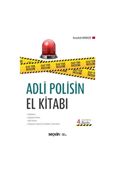 Seçkin Yayıncılık Adli Polisin El Kitabı 4.baskı