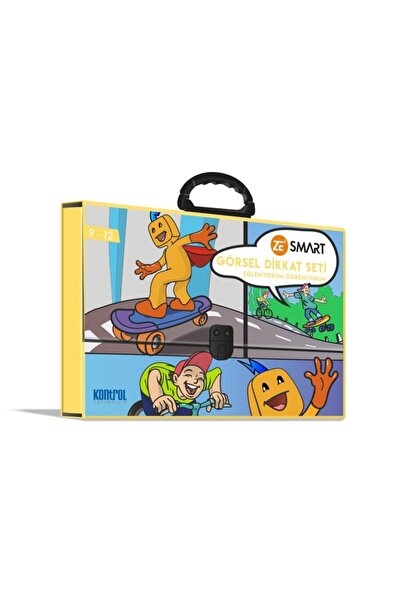 Kontrol Yayıncılık Zekare Smart Görsel Dikkat Seti (9-12 Yaş) - Kolektif