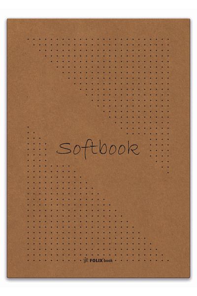 FOLİX ART Kraft Notebook 15.5x23 Cm 50 Sheets 6 Pointed Notebook