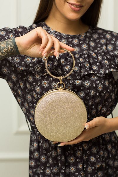 weem bag Βραχιόλι Ανοιχτό Χρυσό Ασημί Βραδινό Φόρεμα Τσάντα