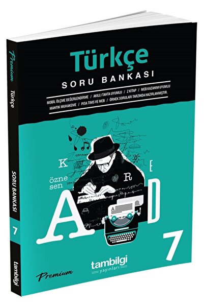Tambilgi Yayınları Tambilgi 7. Sınıf Türkçe Soru Bankası