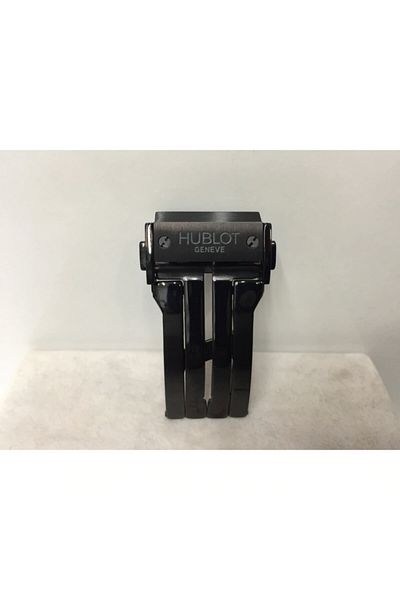 BMS Hublot Compatible 22mm Black Steel Lock