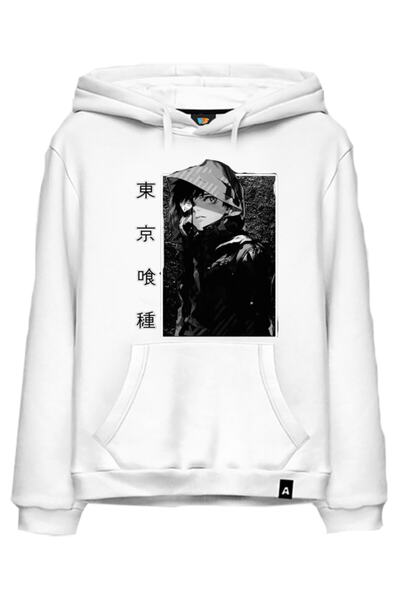 GALASHOP شخصية أنيمي مطبوعة طوكيو الغول هوديي مقنعين العرق Model988