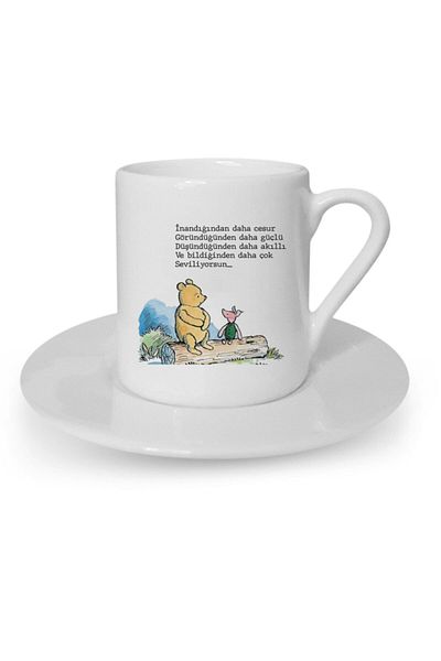 HRS Turkish Coffee Cup Winnie The Pooh Friendship Friendship Brotherhood