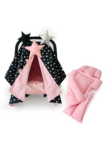 Atölye Eda Exclusive Puset Örtüsü Minderi Çarşafı 3 Parça