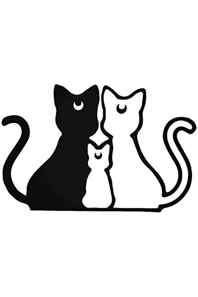 Universal ملصق حائط للسيارة Sailor Moon Cat Luna Artemis مقاس 20 سم