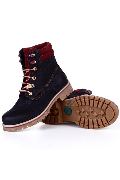 Darkwood 4444 Μπότες από γνήσιο δέρμα Navy Blue 36*39