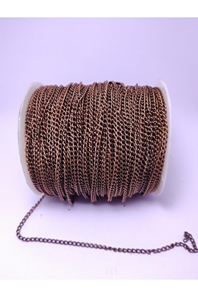 platin hediyelik (10 metri) Lanț metalic de culoare cafea, lanț de bijuterii,...