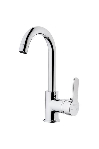 KARE خلاط حوض أوميجا ميكس (مروحة متحركة ذات أنبوب قصير)، كروم