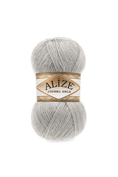 Alize أنجورا جولد 652 دخان 100 جرام. خيوط الحياكة 20% صوف - 80% أكريليك 100 جرام - 550 م