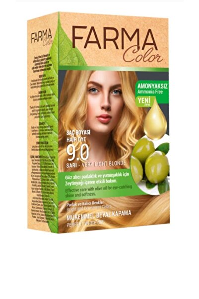 Farmasi Farmacolor Saç Boyası 9.0 Sarı. Hk