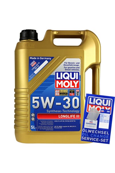 Liqui Moly Λάδι κινητήρα Longlife-III 5W30 (20822) 5L