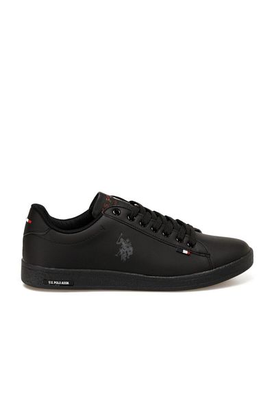 U.S. Polo Assn. حذاء رياضي رجالي أسود من FRANCO 1FX 100910272