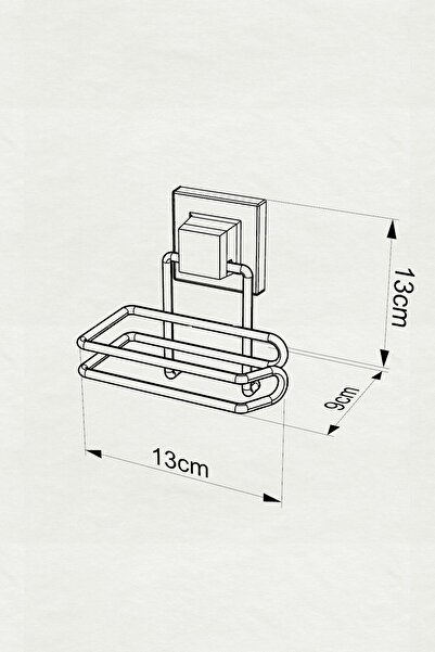 Teknotel Fără găurire cu șurub! Suport adeziv pentru hârtie igienică Easyfix alb Ef271