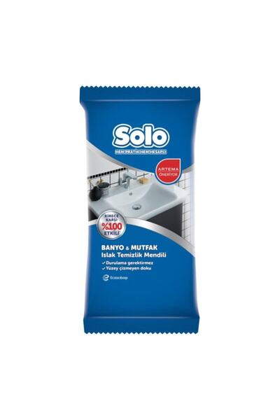 Solo Lavetă umedă pentru curățare pentru baie și bucătărie