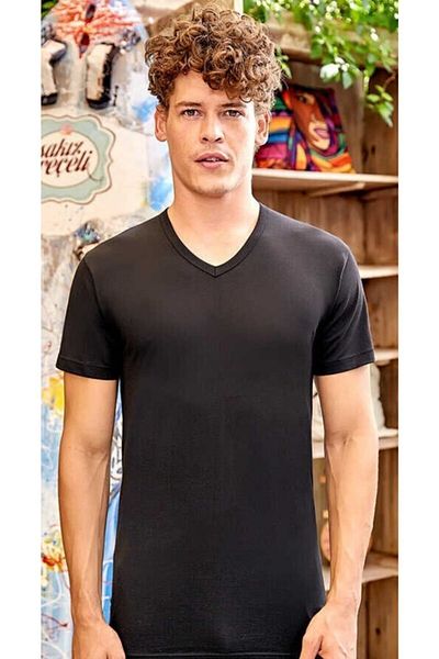 Berrak Men's Modal V-Neck Undershirt 1036 - 3 Pieces