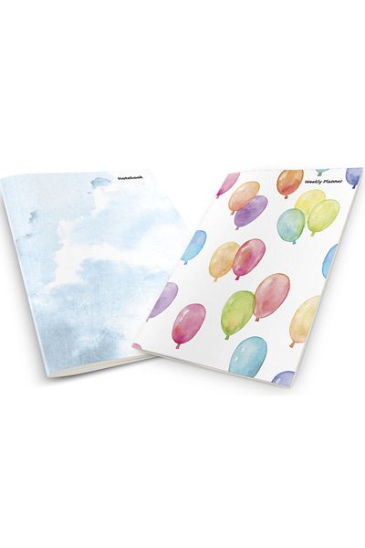 Pelikan Yayınları Colorful Balloons Planner & Notebook