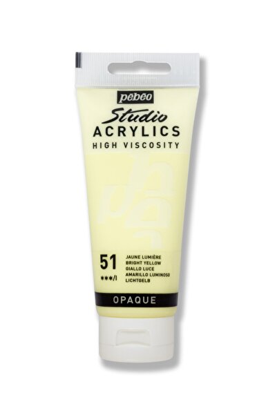 Pebeo Brıght Yellow Studıo Akrilik Boya 100 ml