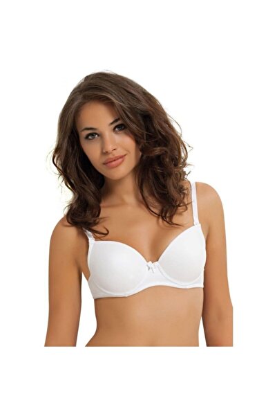 NBB Women's White Micro Covered Padded Bra New Season