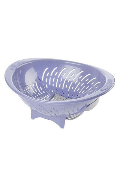 BlackBird Home Functional Strainer - Pasta Strainer - Strainer with Six Opening Lids