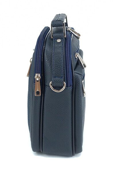 DERİEND 2019 Сумка з ручками та ременем через плече, синя