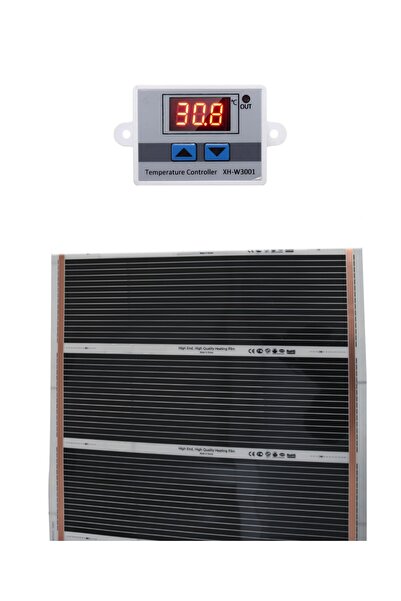 UFUK DAĞITIM 100x250 Dijital Termostatlı Halı Altı Isıtıcı Karbon Film