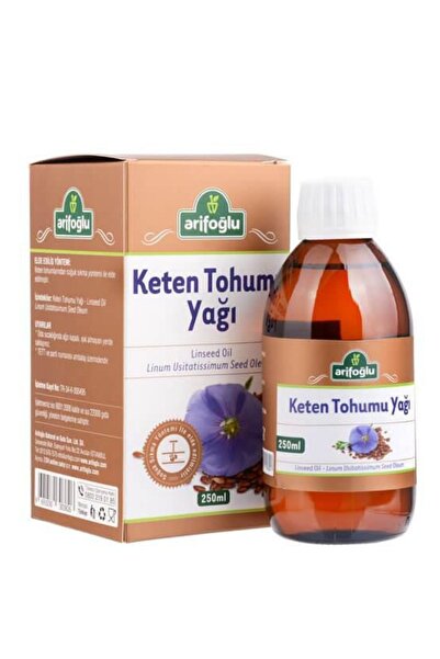 Arifoğlu Keten Tohumu Yağı 250 ml