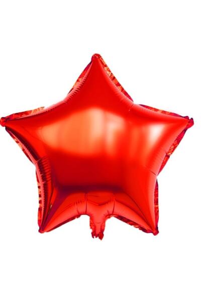 Happyland Sevgililer Günü Kırmızı Yıldız Folyo Balon 45 cm