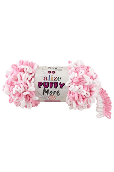 Alize Puffy More 6267 Pembe Tonlu 2 Adet 150 Gram El Örgü Ipi (2x150)