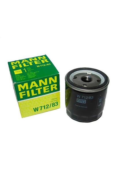 Mann-Filter Toyota Auris 1.4 D4d Dizel Yağ Filtresi 2007-2008