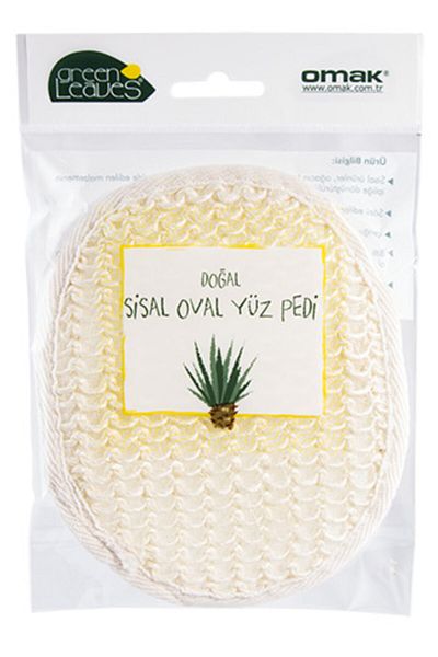 GreenLeaves Sisal Organic Facial Pad Facial Skin Cleansing Fiber