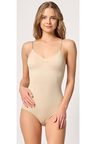 Emay Корсет без швів з підкладкою, на бретельках, на кнопках