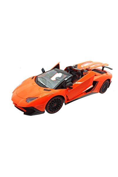 Erdem Lamborghini Aventador Şarjlı Uzaktan Kumandalı Araba Turuncu - Er-lm20