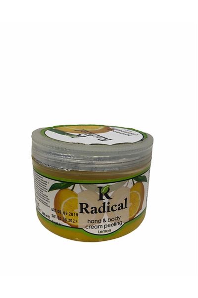 Radical Lemon Flavored Hand and Foot Peeling - 300gr Manicure and Pedicure Book