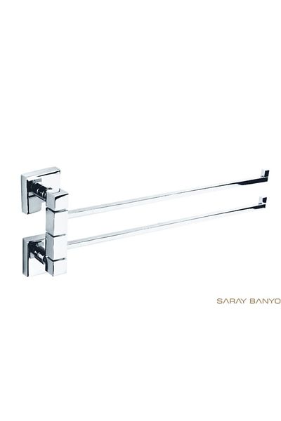 Saray Banyo Alegra Al10.013 - Περιστρεφόμενη διπλή πετσέτα από ορείχαλκο Palace