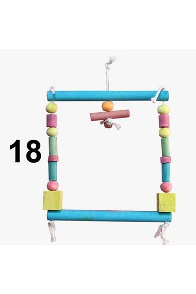 Merkezav Parrot Perch Toy Bird Perch 18