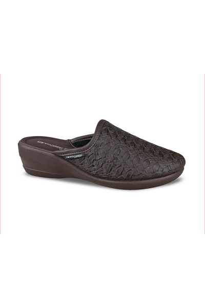 Ceyo Women's Brown Nomi Mila-2 Indoor House Slippers