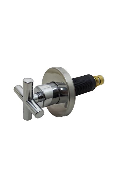 Yıldırım Ankastre Taharat Musluğu Aç Kapa Lüks Model Uzun Yıldız Kapak