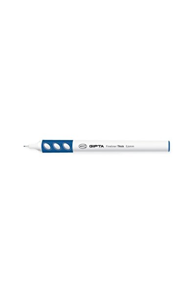 Gıpta قلم Fineliner سميك 0.4 مم أزرق داكن