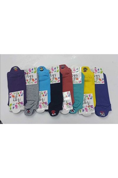 Ayess Set of 8 Emoji Booties Socks
